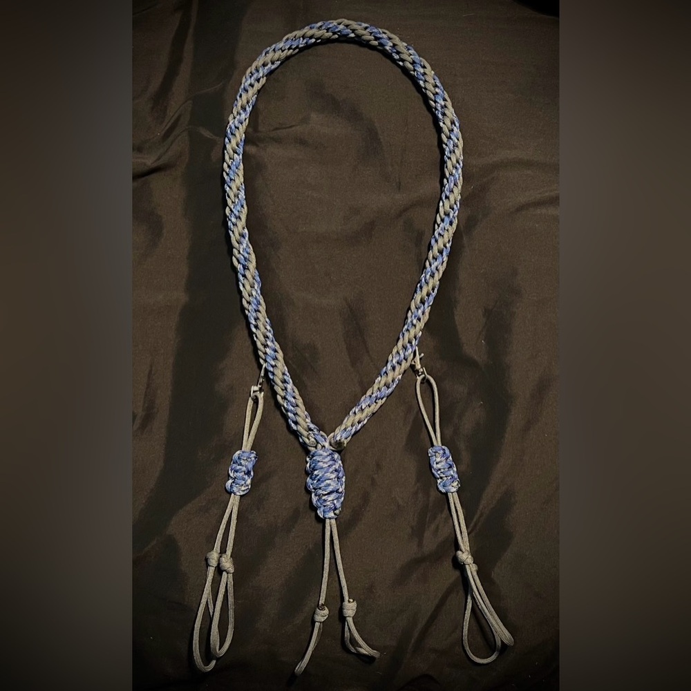 Duck and Goose Call Lanyard Bluse Camo and Grey